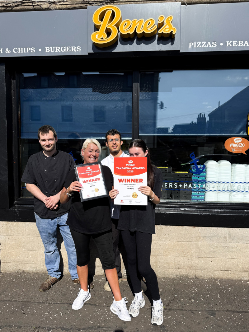 Benes Edinburgh Mealzo Award 