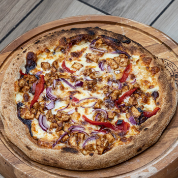 Bene’s in Dalkeith thin-crust pizza. 