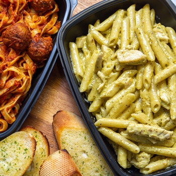 Bene’s in Preston Pans creamy pasta.